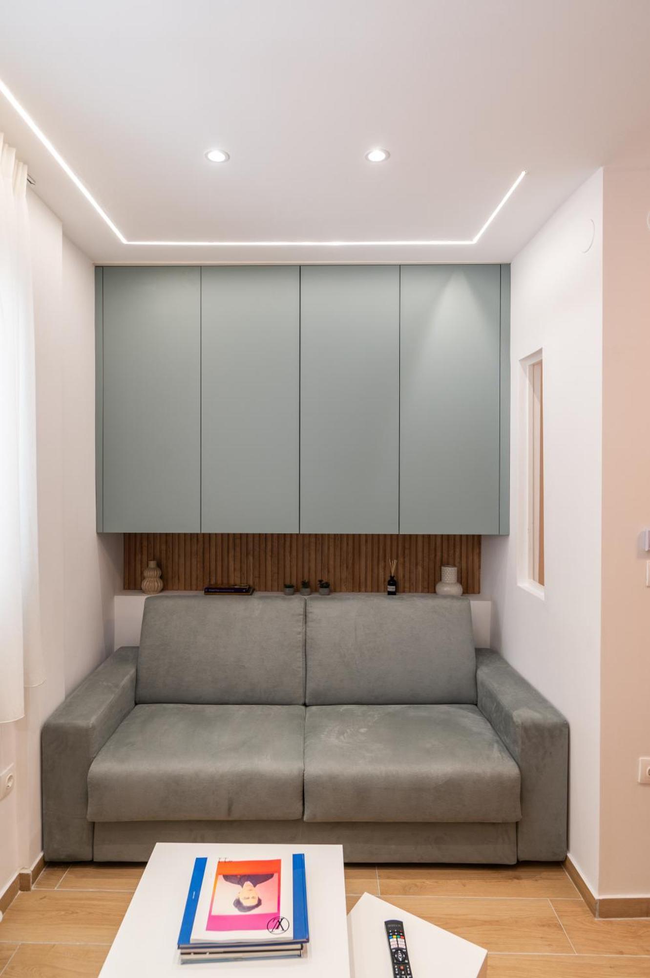 Honey Oak & Cream Patio By Nest Apartment Солун Стая снимка